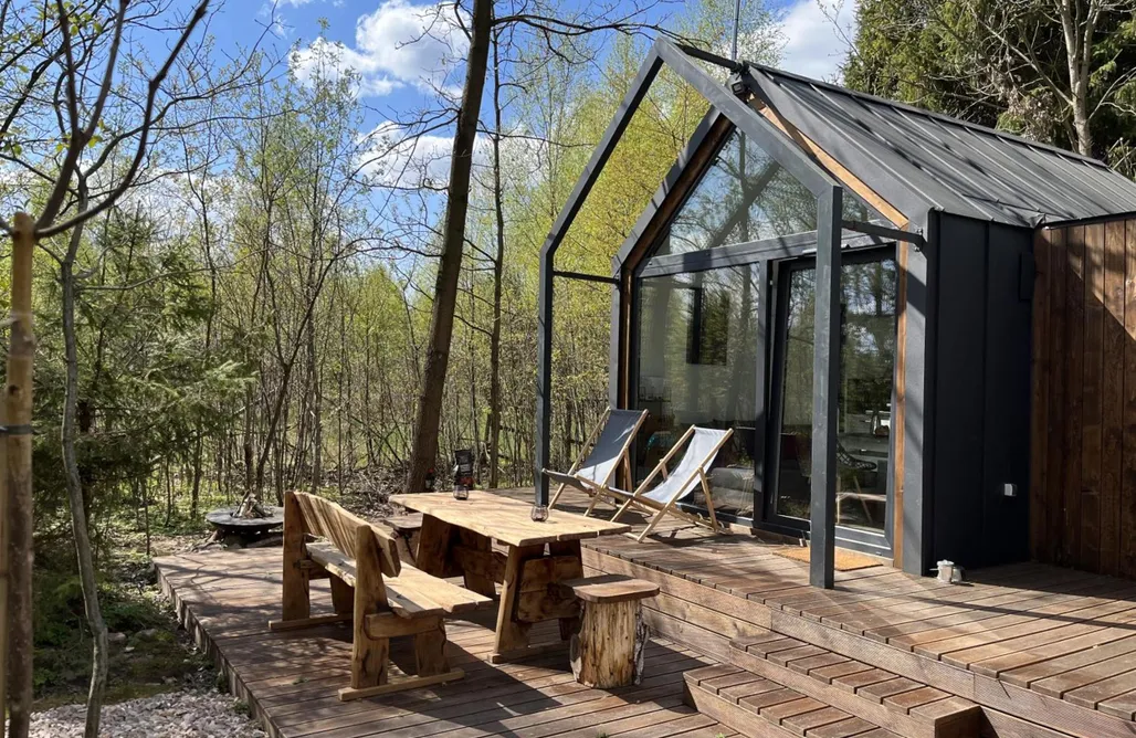 Odpoczynek Pod Dębem z opcją Jacuzzii AlohaCamp