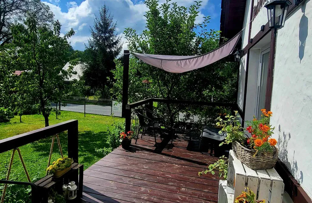 Domki nad Jeziorem Dolnośląskie Chatka Bukowianka - domek na wsi z basenem. 3