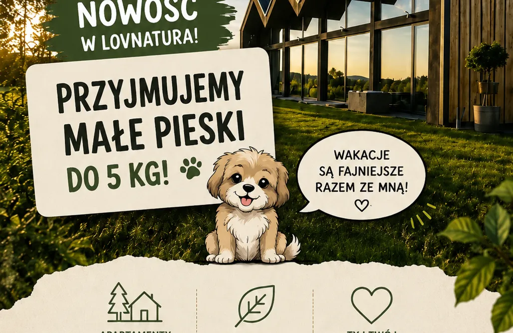 noclegi AlohaCamp lovNatura Staniszów - Apartament z Jacuzzi & Sauna  1