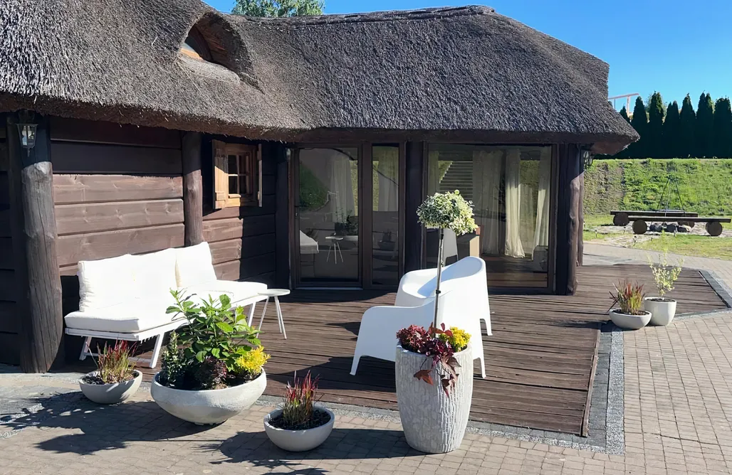 Andrzejewo noclegi Chatka nad stawem  1