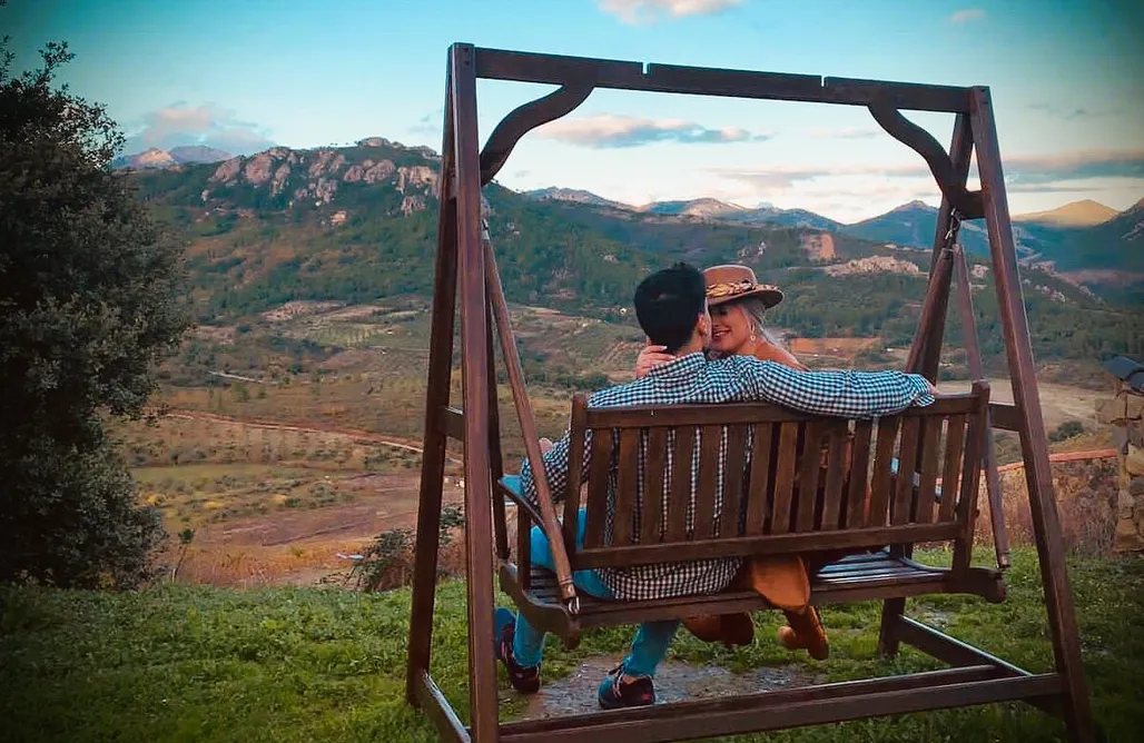 alojamientos AlohaCamp Cabaña Naranja 1