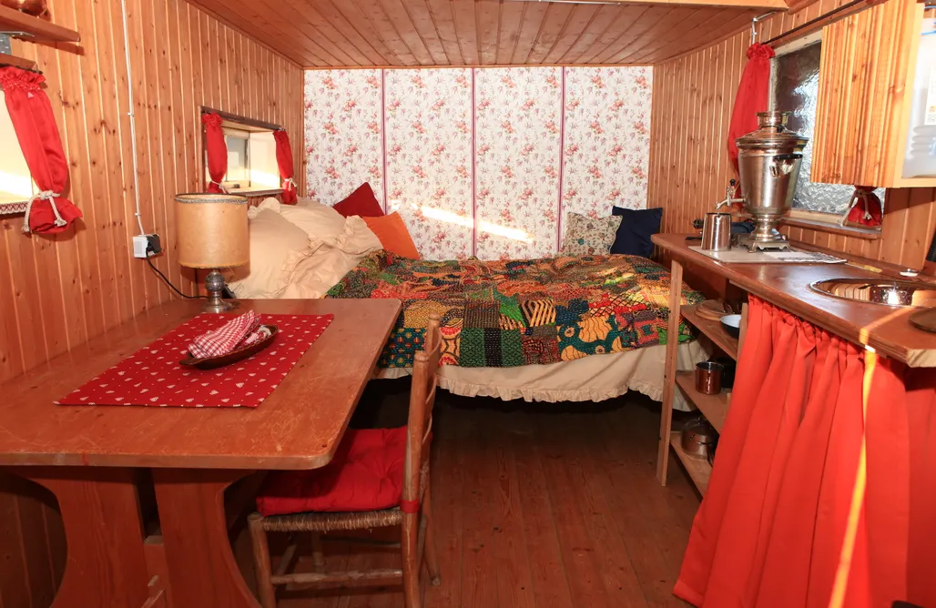 Zimmer mit Aussicht Hexenhütte auf dem Eselhof nahe Dinkelsbühl 1