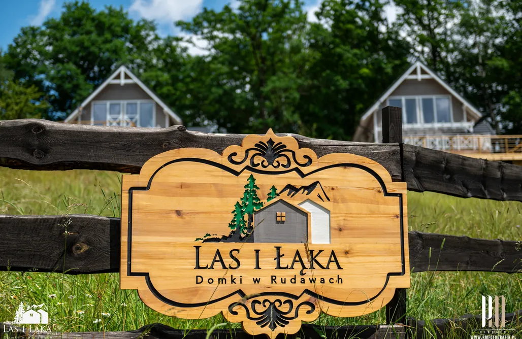 Ściegny noclegi Las i Łąka. Całoroczne domy z balią i sauną na wyłączność.  3