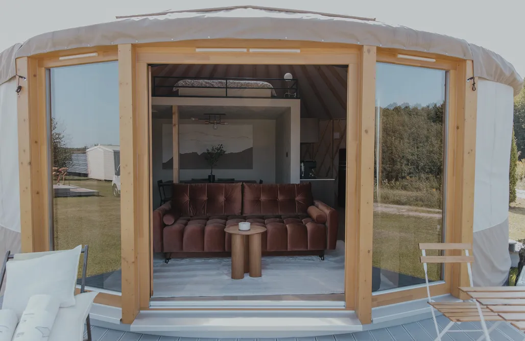 noclegi AlohaCamp Jurta Kora Glamping 5