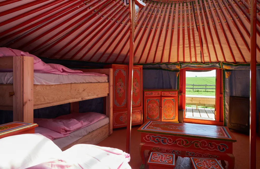 AlohaCamp Jurte am Feld 3