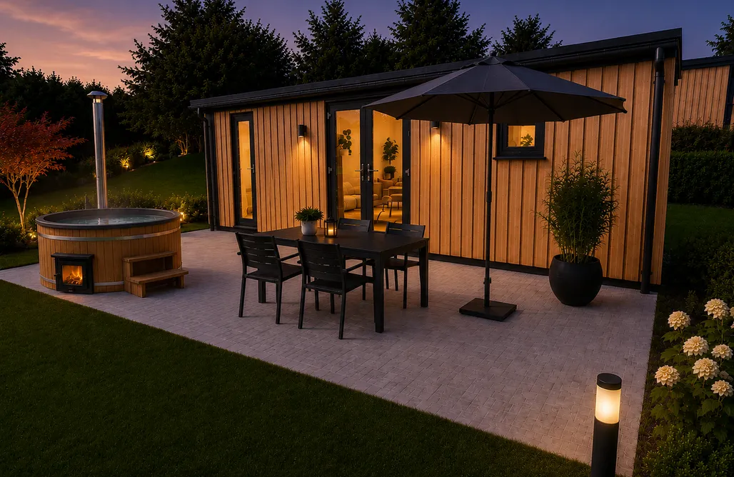 Hassberge Chalets - Deluxe Chalet AlohaCamp