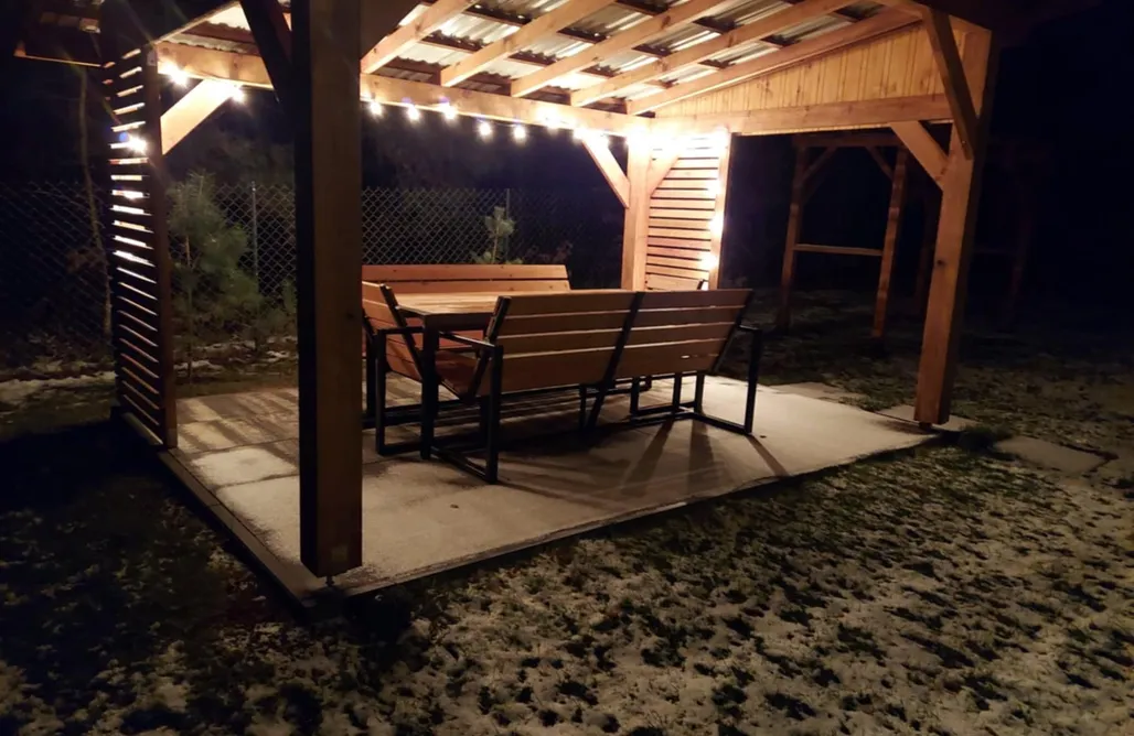 AlohaCamp accommodation Domek przy lesie na Roztoczu 1