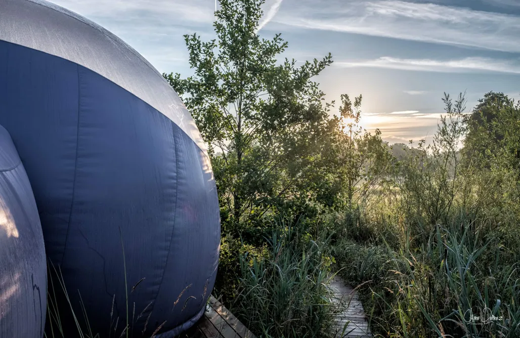 The Dreaming Water Bubble at the Cendron Ponds AlohaCamp