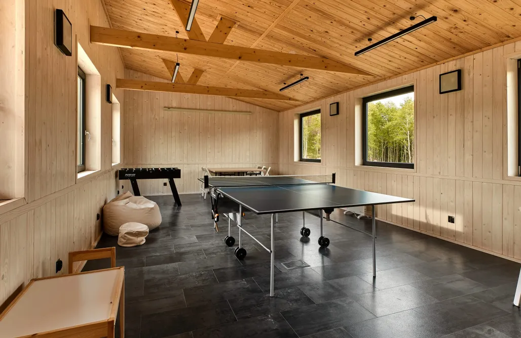 AlohaCamp Brzozowisko Tuchomko - domek całoroczny 1