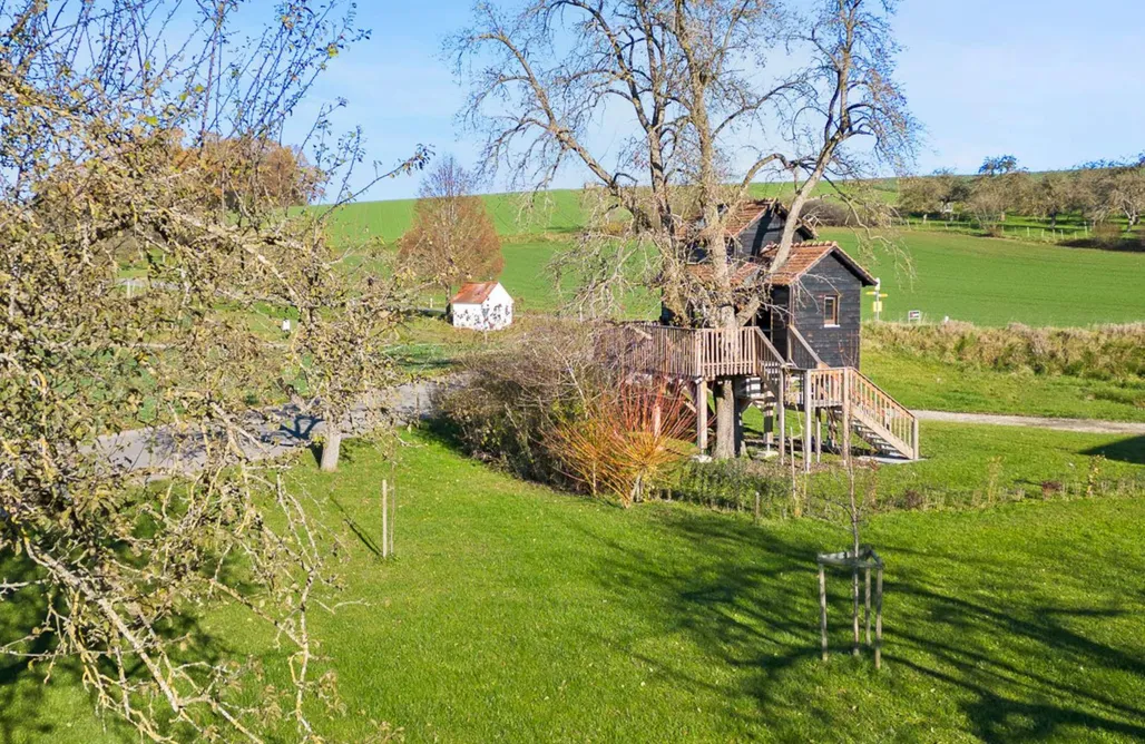 Domček na strome pri Pfrunger Ried AlohaCamp