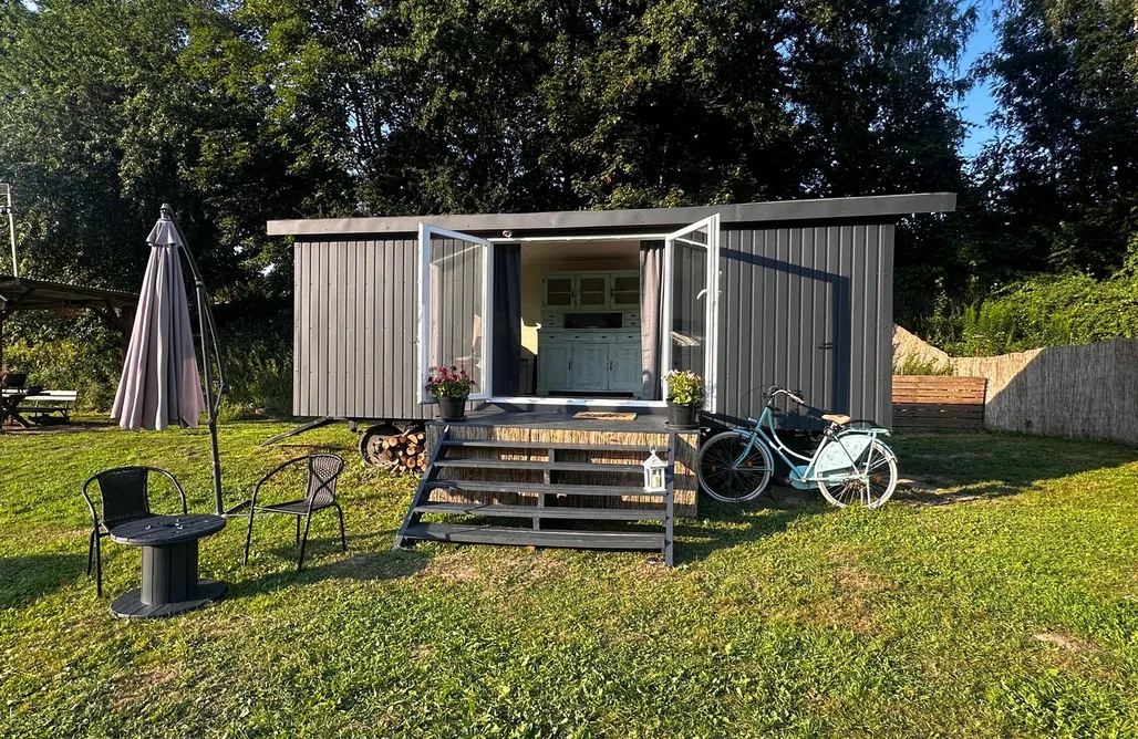 Alloggio AlohaCamp Tiny House Zagroda Kopytkowo 4