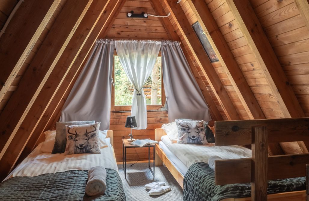 Ukryta Leśna Sielanka z jacuzzi AlohaCamp