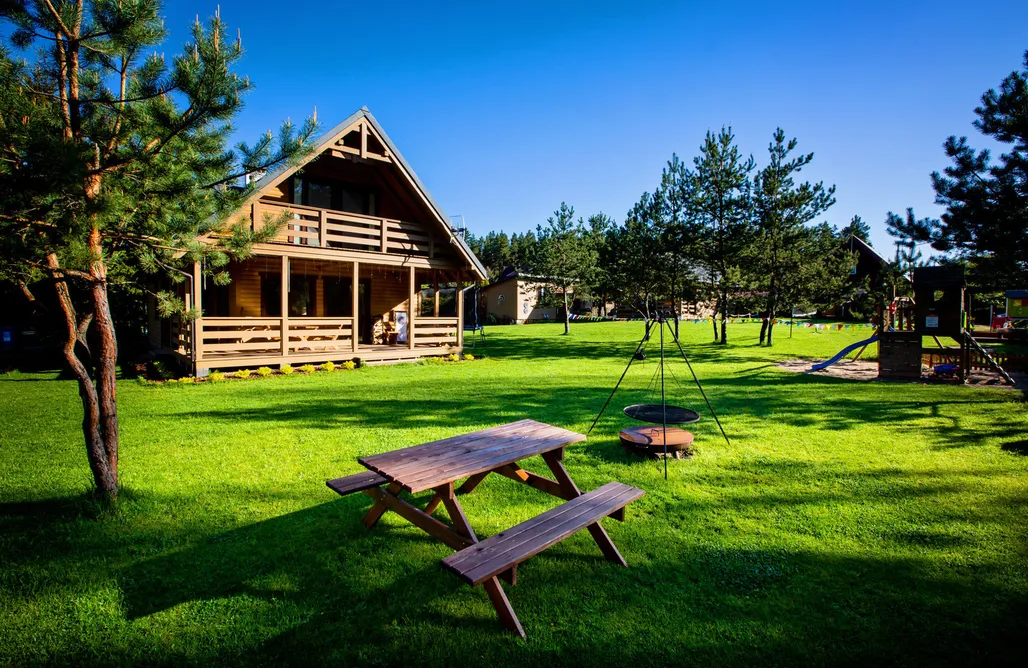 AlohaCamp Domek z 3 sypialniami na piętrze 2