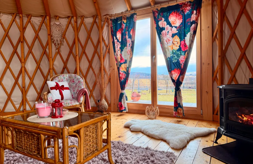 Domek W Lesie Nad Jeziorem Glamping Niebiańska Osada 3