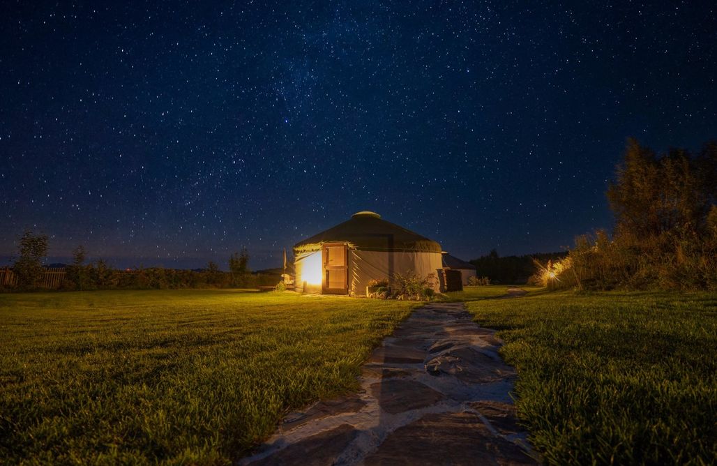 AlohaCamp Jurta Zielona 1