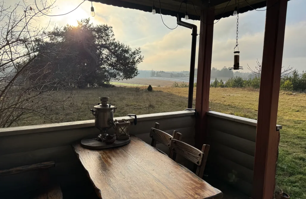 With Sauna Windy Wuthering Heights - house with a fireplace in Podlasie 3