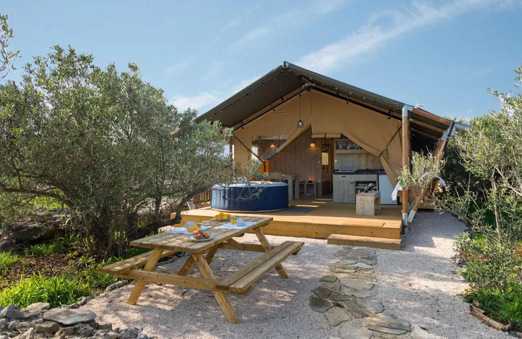 Adriatic Heritage Glamping No1 with Jacuzzi AlohaCamp