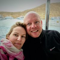 Magda i Łukasz Łukasz gospodarz Houseboat - Noce na Wiśle