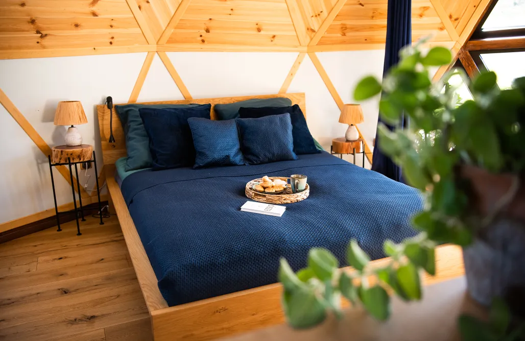 AlohaCamp Całoroczny domek kopułowy Żywioł Wody 3