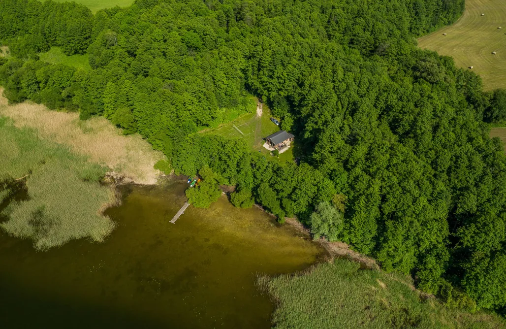 Domki nad Jeziorem Białystok Domek na Polanie nad jeziorem. 2