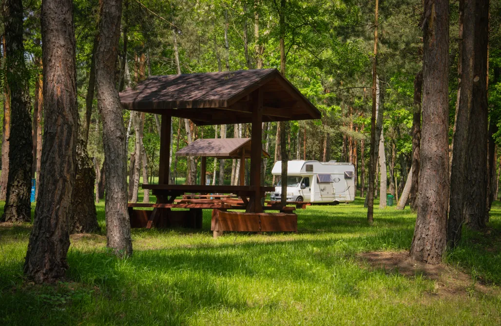 Pole Namiotowe Wisła Miejsce kamperowe i namiotowe - Osada Zborów Camp & Bed 2