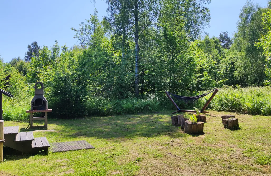 noclegi AlohaCamp Domek letniskowy niebieski - całoroczny 5