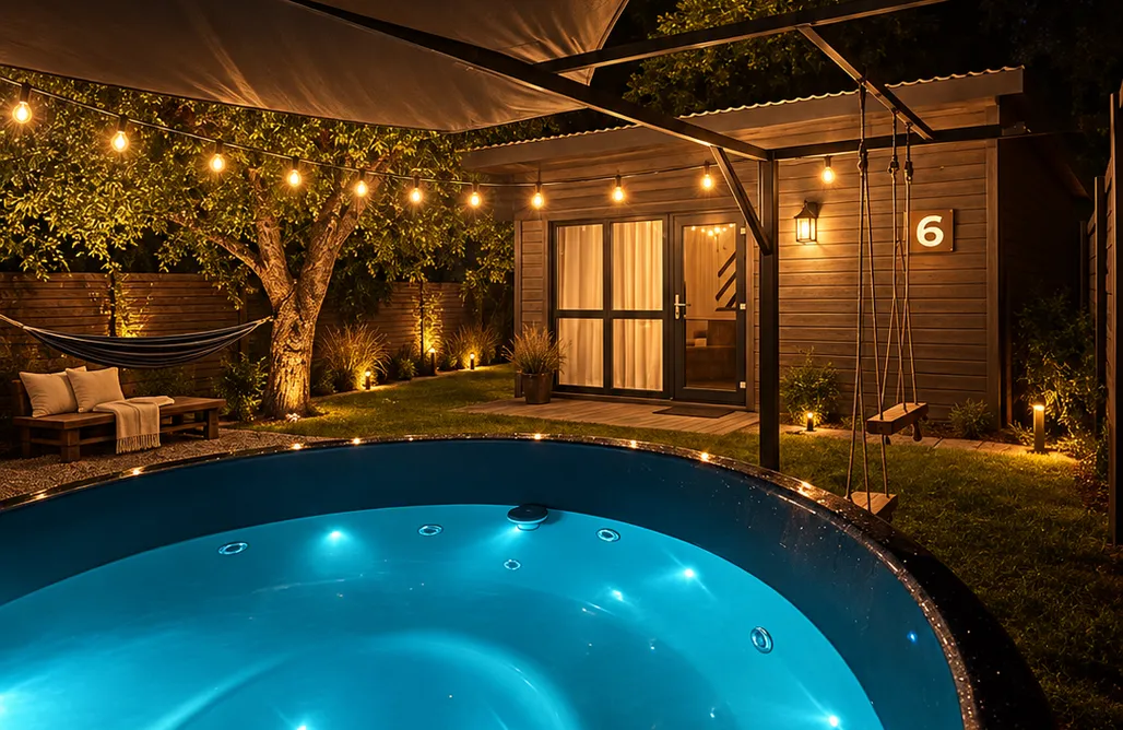 Noclegi W Polsce Domek Holenderski z prywatnym jacuzzi 2
