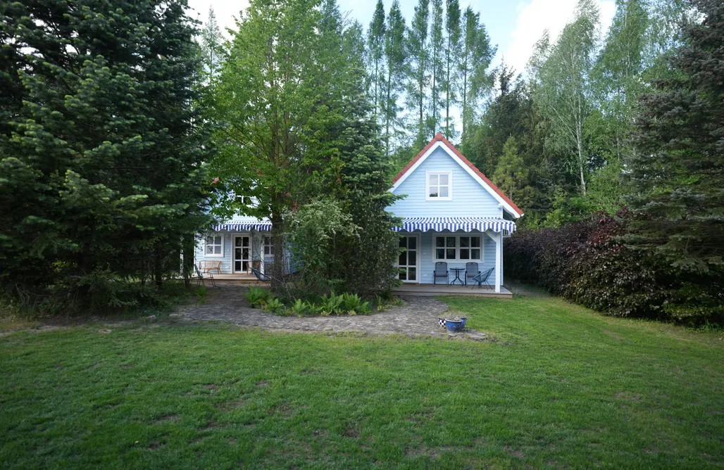 Tanie Noclegi Giżycko Kwiat Paproci - domki nad jeziorem 3