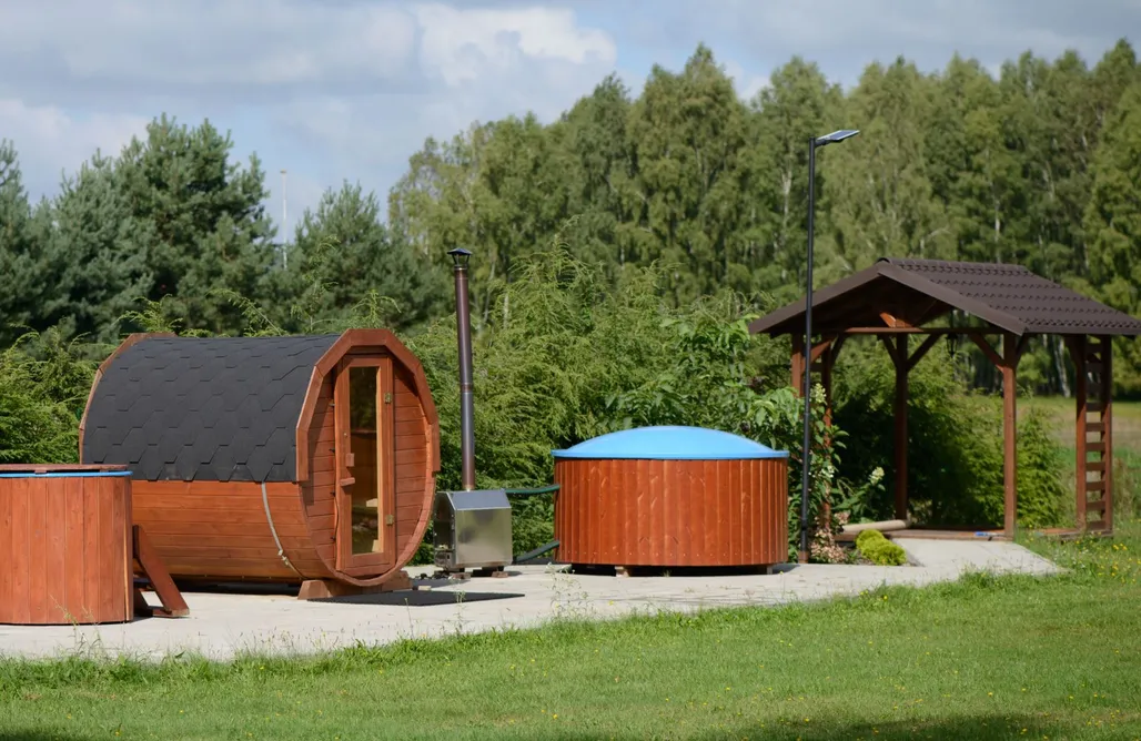 noclegi AlohaCamp Sosenka - Całoroczne domki rekreacyjne w Dolinie Baryczy 4