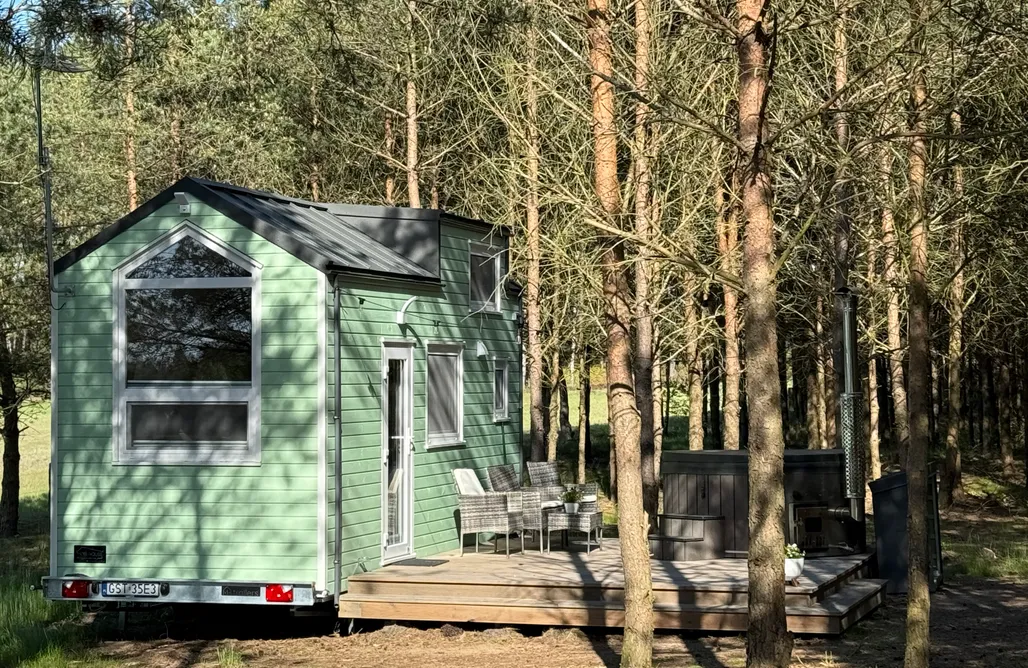 Bory Tucholskie Domek Tiny house in the forest 2