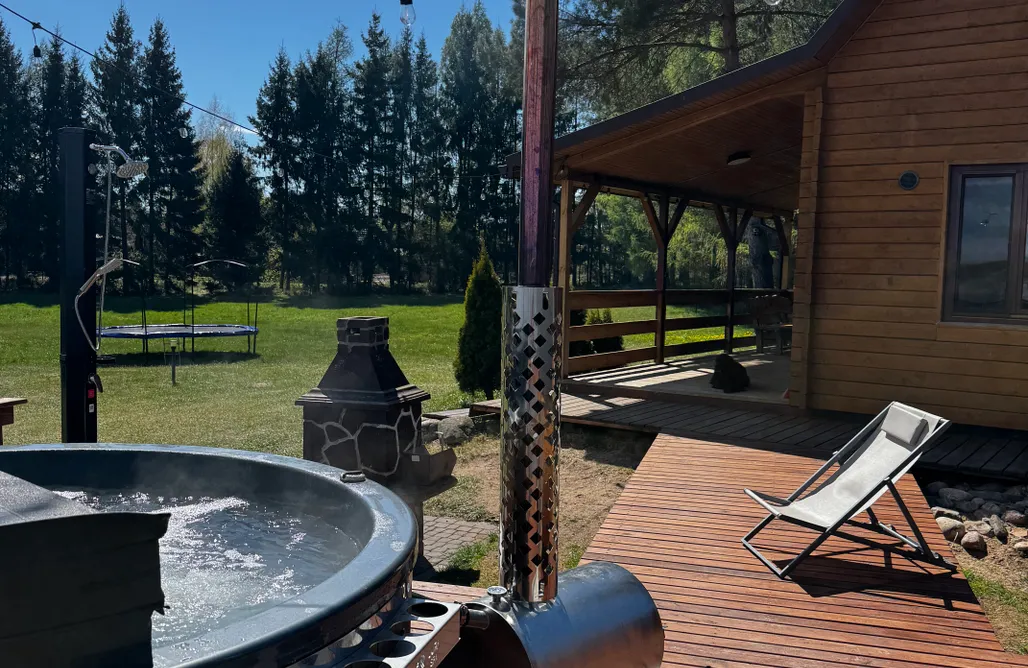 Hébergement AlohaCamp Domek Nad Jeziorem Mazury Winiec  4