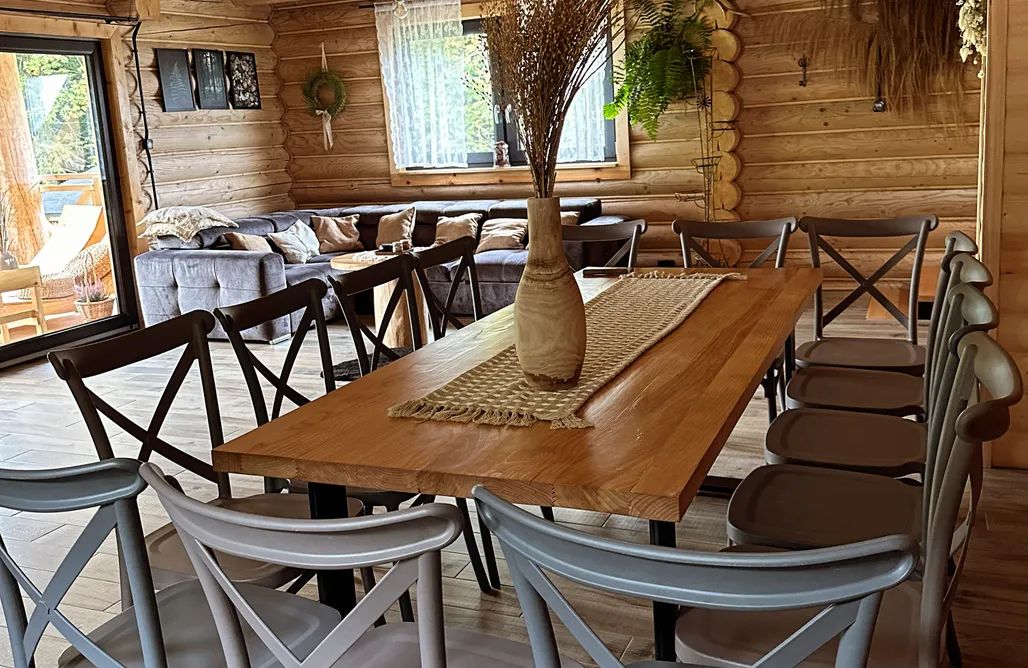 Domek Nad Stawem Chałupy w lesie 1