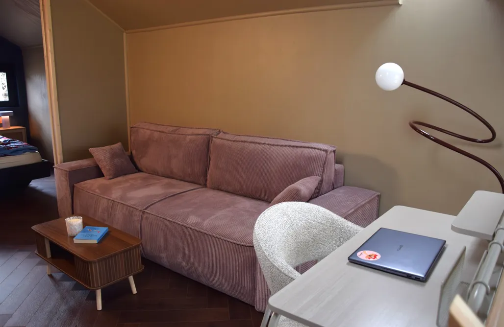 noclegi AlohaCamp Drewniany domek z widokiem na jezioro 5