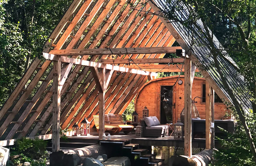 ubytování AlohaCamp Górska Osada Luxury Chalets Poronin Zakopane 5