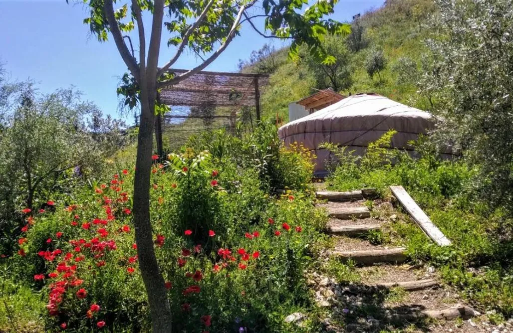 Camping en Málaga La molina: Yurta 3