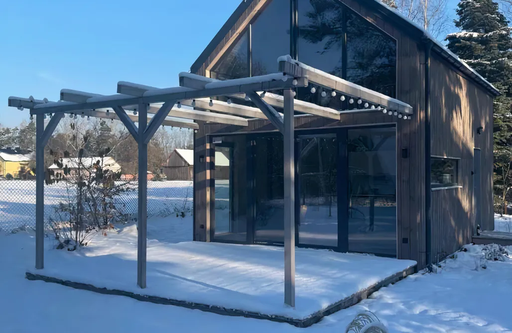 noclegi AlohaCamp Domki Skandynawskie nad Pilicą - Stodoła 1