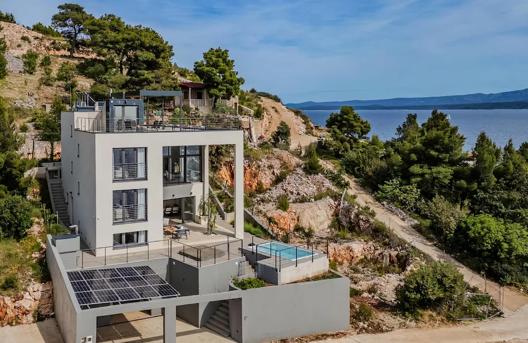 Ferienhaus Kroatien mit Pool Villa Blue Horizon 2