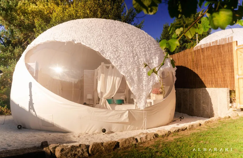 noclegi AlohaCamp Burbujas Astronómicas Albarari 4