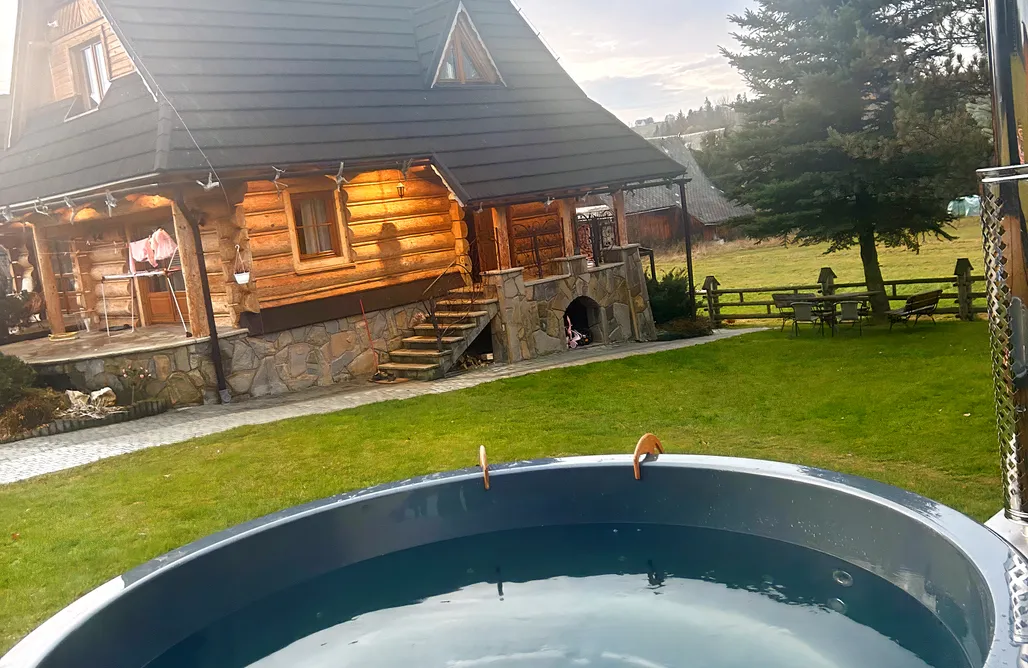 noclegi AlohaCamp Chatka przy Lesie z Sauną 2