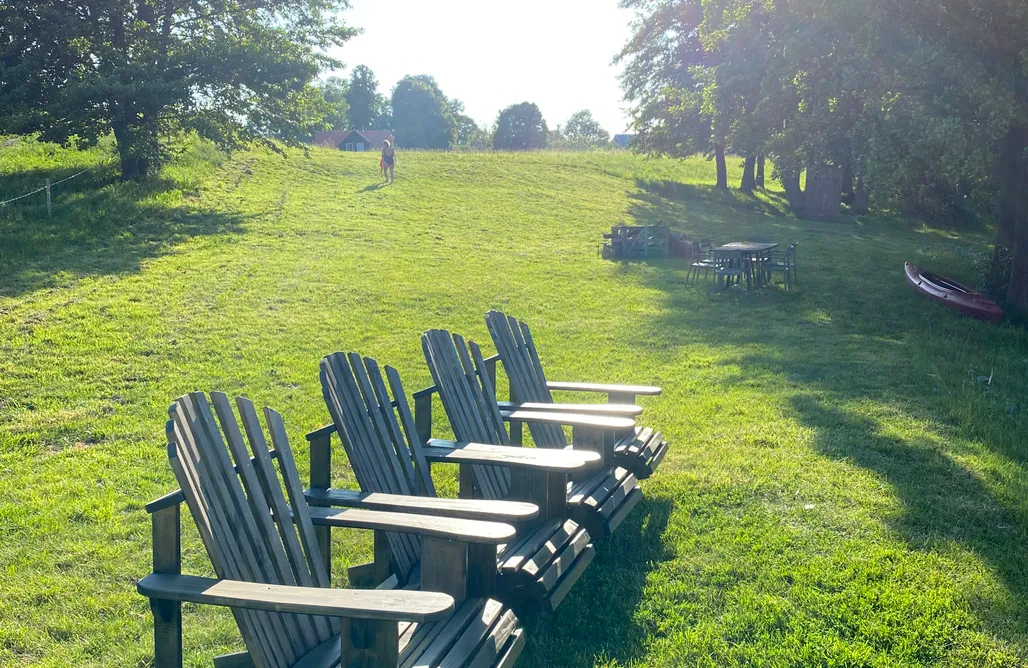 noclegi AlohaCamp Dom nad Buwełnem z własną linią brzegową 4