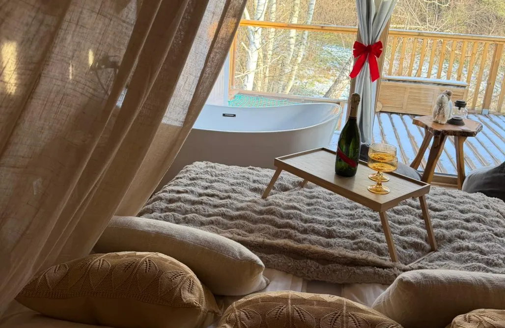 AlohaCamp BOCIAN różowy 3