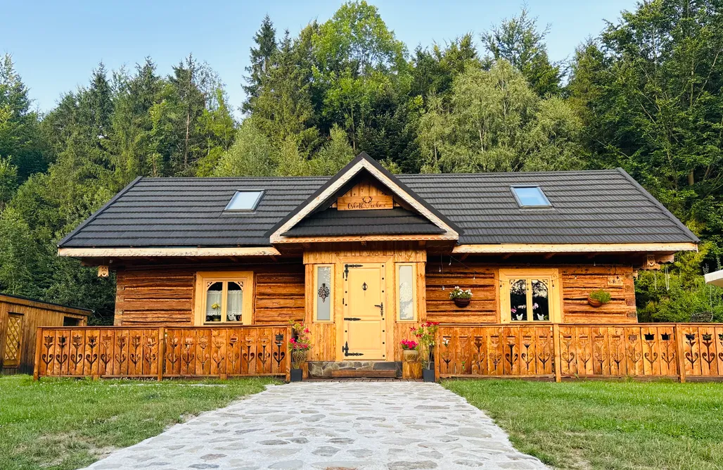 AlohaCamp accommodation Oskarówka domek na odludziu z kominkiem, jacuuzi i sauną  2