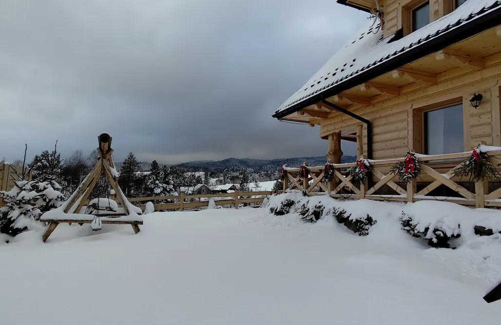 noclegi AlohaCamp Góralskie Domki na Podhalu z Jacuzzi  1