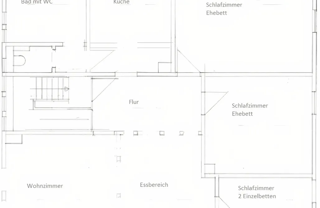 AlohaCamp Forsthaus Obergeschoss 1