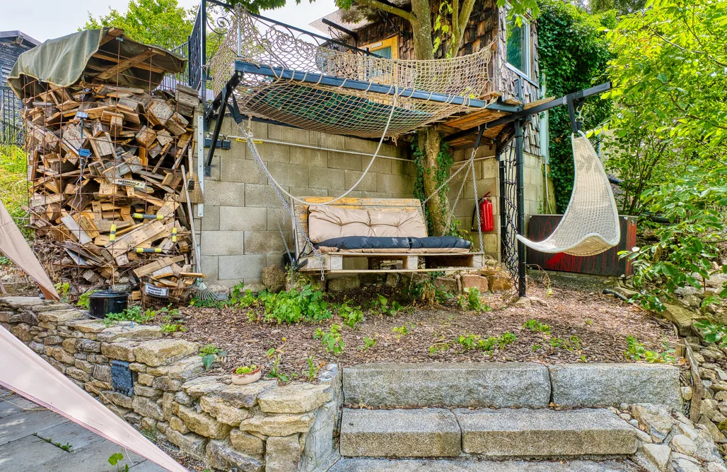 Unterkunft AlohaCamp Henrys Cozy Tiny House-REGINA-mit Glamping Zelt 5