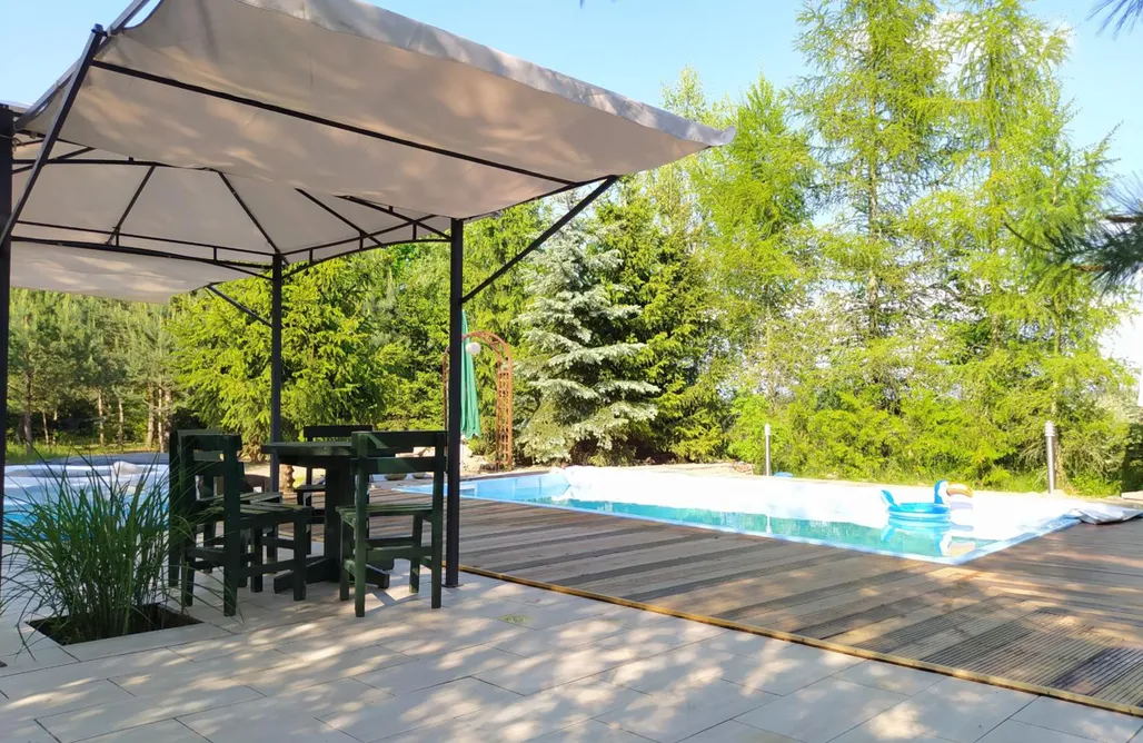 ubytovanie AlohaCamp Dom z basenem nad Narwią 2