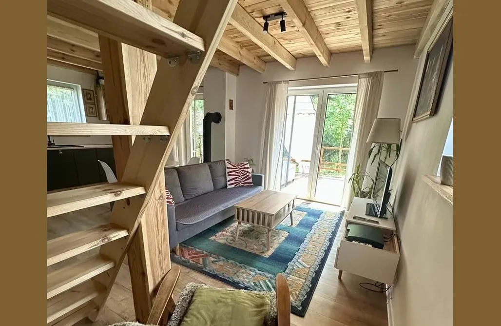 hebergement AlohaCamp Domek Wśród Pól z Jacuzzi 4