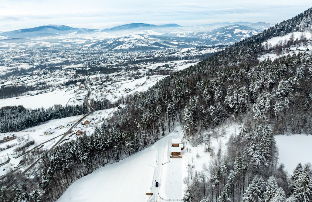 Alloggio AlohaCamp Łysogórska Polana Domki 4